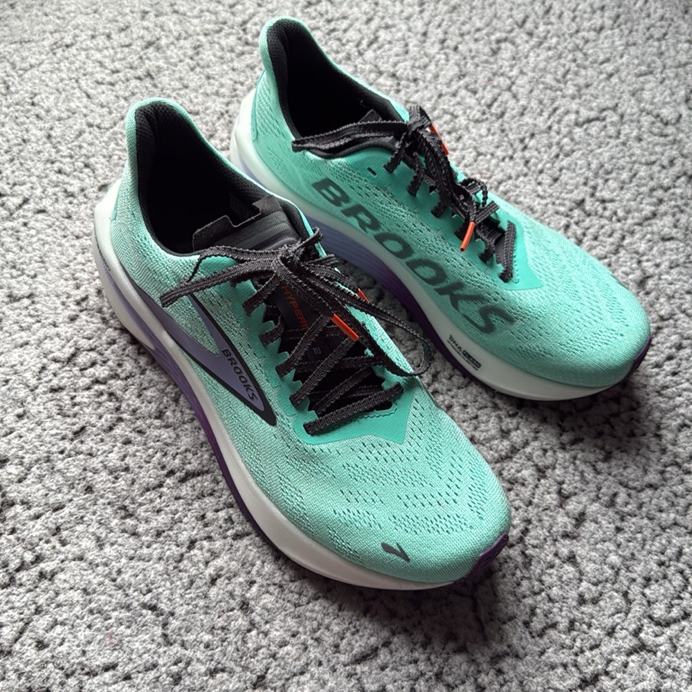 Women's Teal Running Shoes - Picture 11 of 11